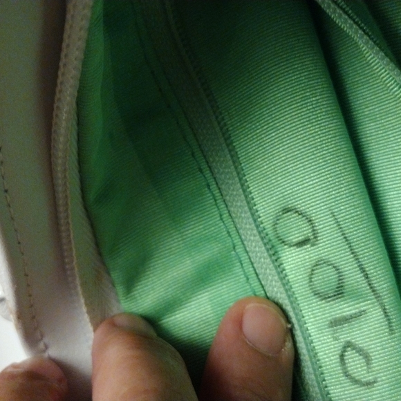 Marco Buggiani Shoulder Bag Leather Ruched Detail Italian White Small - Picture 5 of 12